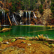 Hanging Lake Autumn Art Print