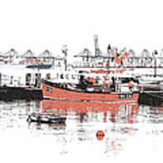 Harwich - Fishing Boat Art Print