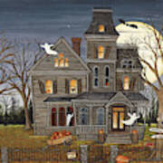 Haunted House Art Print