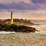Hawaiian Lighthouse Art Print