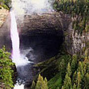 Helmcken Falls Bc Art Print