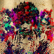 Hendrix 2 Art Print