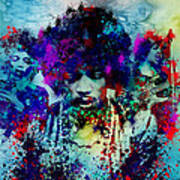 Hendrix 3 Art Print