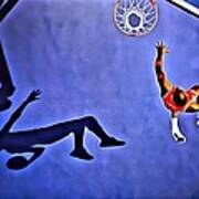 His Airness Michael Jordan Art Print
