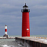 Historic Pierhead Lighthouse Art Print