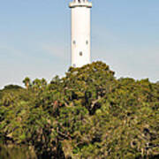 Historic Water Tower - Sulphur Springs Florida Art Print