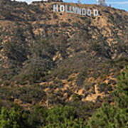 Hollywood Sign In Los Angeles California 5d28488 Art Print
