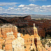 Hoodoos In The Sunlight In Bryce Canyon Np Art Print