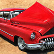 Hot Rod Buick Art Print