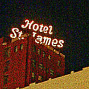 Hotel - St James San Diego Art Print