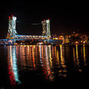 Houghton Lift Bridge Art Print