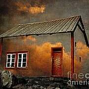 House In The Clouds Art Print