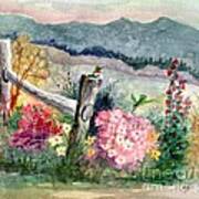 Hummingbird Haven Art Print