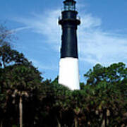 Hunting Island Lighthouse Art Print