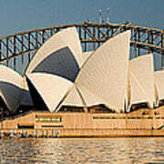 Icons One And Two - Sydney Australia. Art Print