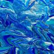 Icy Blue Art Print