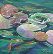 Idyllic Lilypads Art Print