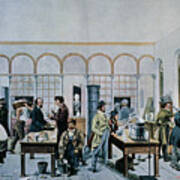 Illustration Showing Liebig's Teaching Laboratory Art Print