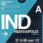 Indianapolis Airport Poster 2 Art Print