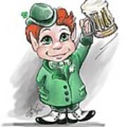 Irish Cheers Art Print