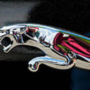 Jaguar Car Emblem Art Print