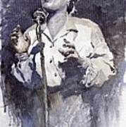 Jazz Billie Holiday Lady Sings The Blues Art Print