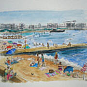 Juan Les Pins Art Print