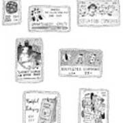 Junk Stamps For Junk Mail Art Print
