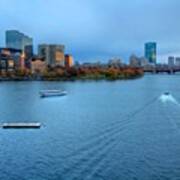 Just Before The Blue Hour....boston Ma Art Print