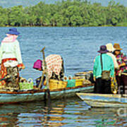 Kampot River Art Print