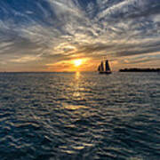 Key West Sunset Art Print