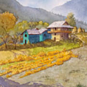 Khokhan Village Art Print