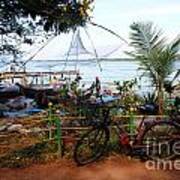 Fishing Village In Kochi Art Print