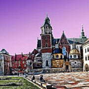 Krakow Wawel Cathedral Art Print