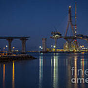 La Pepa Bridge Cadiz Spain Art Print