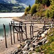 Lago Di #resia #altoadige Art Print