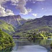 Lago Di Vagli Art Print