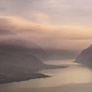 Lake Of Como, Italy Art Print