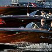 Lake Tahoe Speedboats Art Print