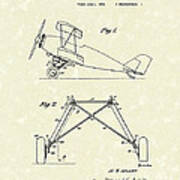 Landing Gear 1932 Patent Art Art Print