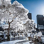 Las Vegas Strip In Infrared 1 Art Print