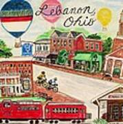 Lebanon Ohio Art Print