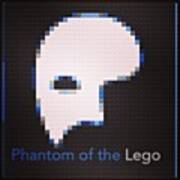 #lego #phantomoftheopera #opera Art Print
