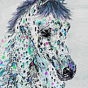 Leopard Appaloosa Art Print