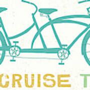 Lets Cruise Together Ii Art Print