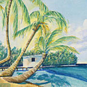 Lighthouse Reef Belize Art Print