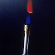 Lithium Flame Test Art Print