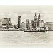 Liverpool Ferry Art Print