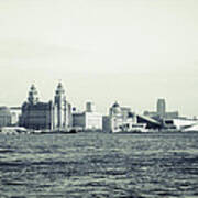 Liverpool Water Front Art Print