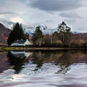 Loch Etive Reflections Art Print